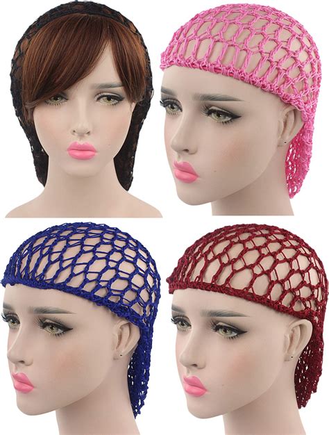 crochet net hair